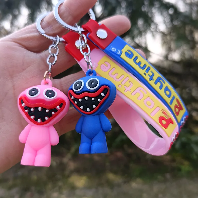 

Huggy Wuggy 2022 Popular Fashion And Beautiful Keychains Cute And Lovely Smiley Faces Many Colors Smiley Faces Strange Keychains