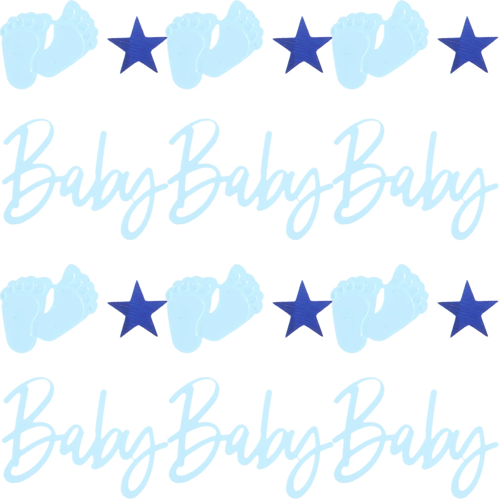 

1 Bag Of Birthday Party Shower Baby Shower Genders Reveal Decors Genders Reveal Party Supplies for Baby Shower Decor