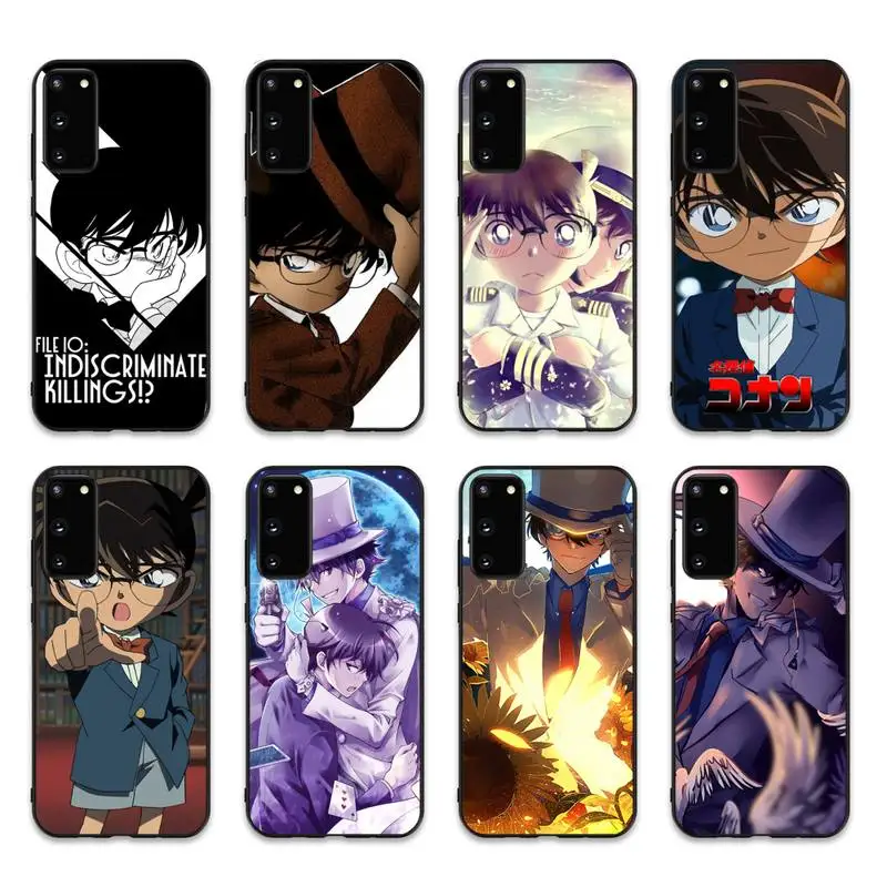 

Detective Conan Phone Case for Samsung S10 21 20 9 8 plus lite S20 UlTRA 7edge