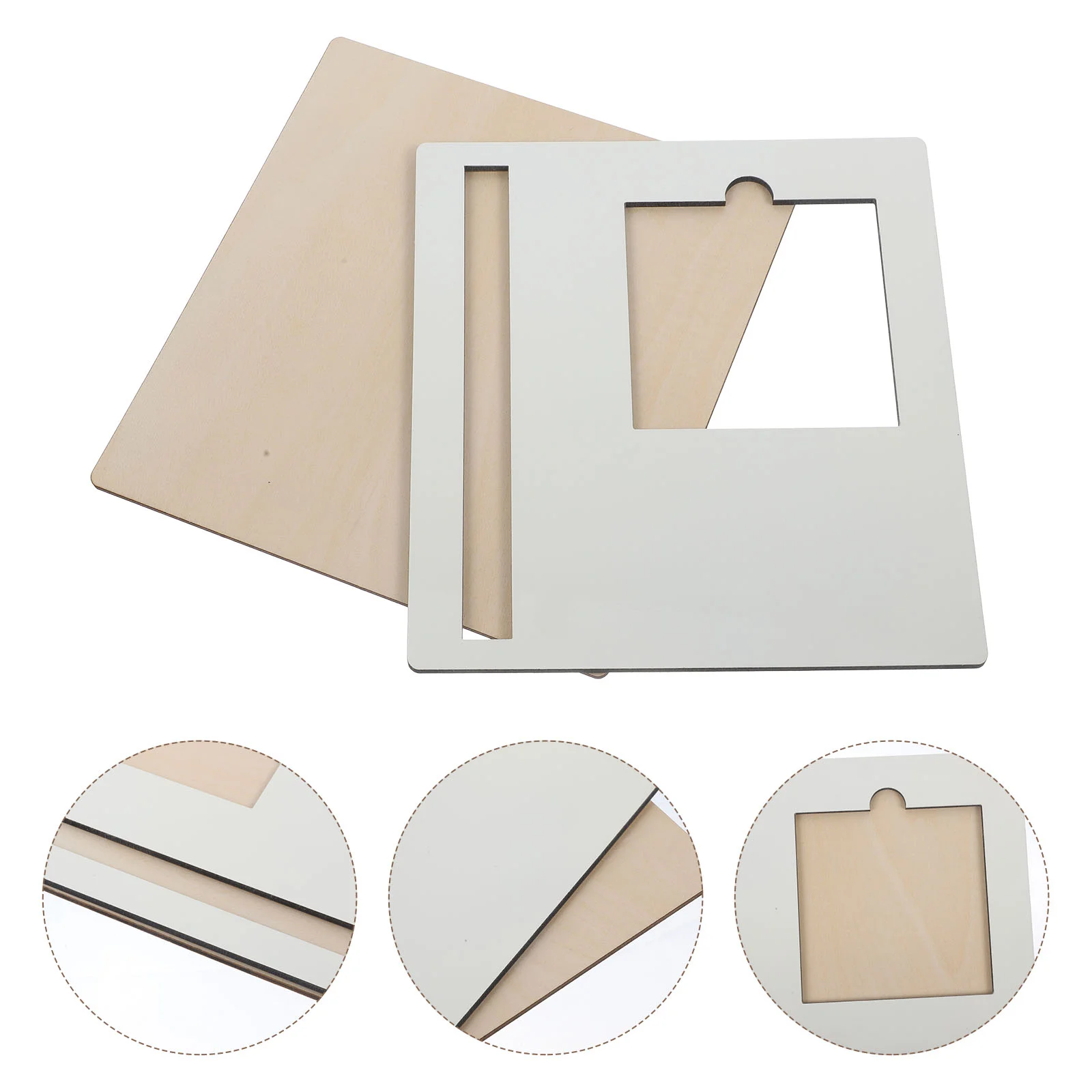 

Memo Holder Sticker Tray Note Sublimation Notes Pads Dispenser Sticky Pen Pad Desk Wooden Blanks Products Supplies Diy Paper