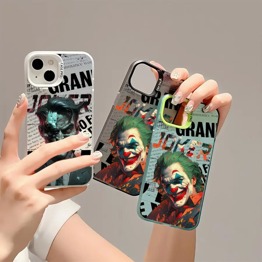 J-okers Cover Phone Case for Apple iPhone 15 Pro Max 16 14 13 12 11 Plus Soft TPU Shell