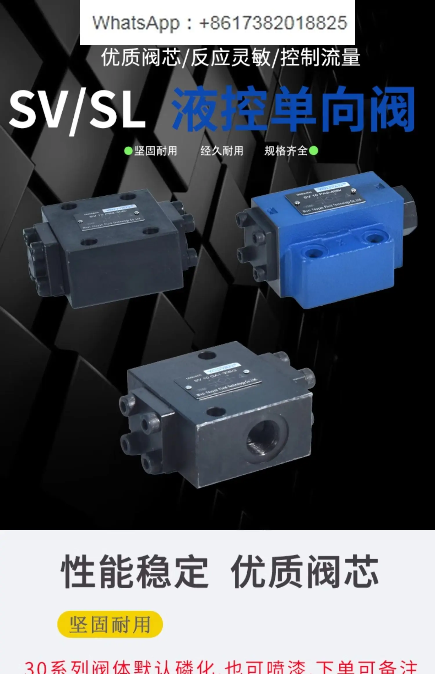 SV20PB гидравлическая накладка SL20PA SL10PA гидравлический контрольный клапан SL30PA