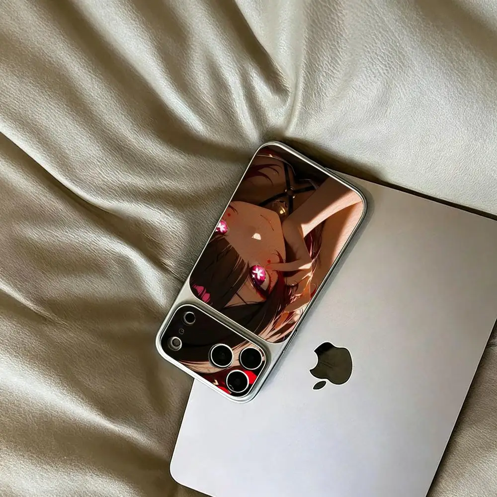Фото Чехол для телефона Honkai Star Rail Sparkle для iPhone 17 16 15 14 13 12 11 Pro Max Plus, роскошный, с текстурой овечьей кожи Corning №4
