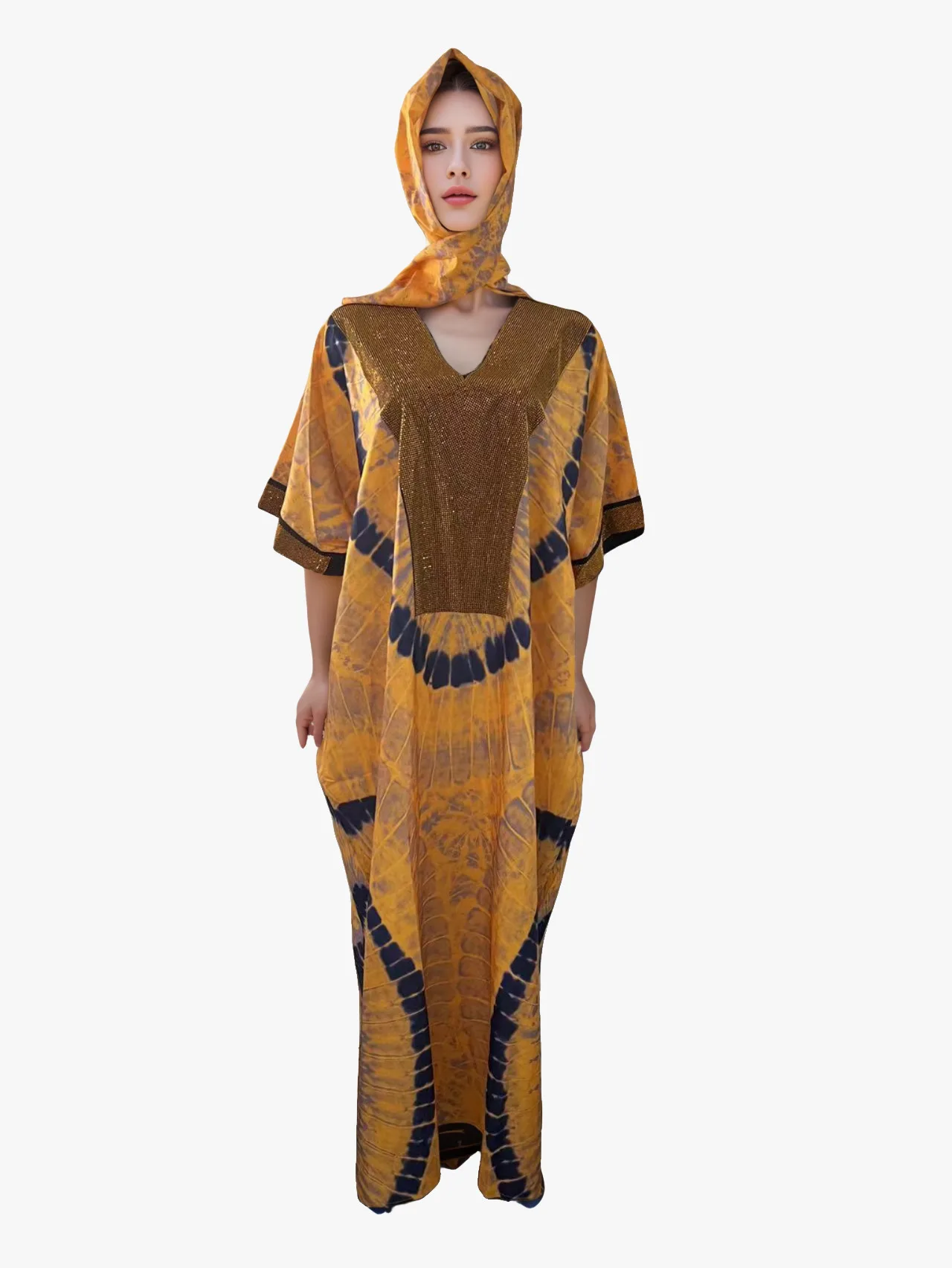 

Африканские платья для женщин 2023, традиционное нигерийское Сетчатое горячее платье Caftan, Abaya Musulman Robe Femme Clothing