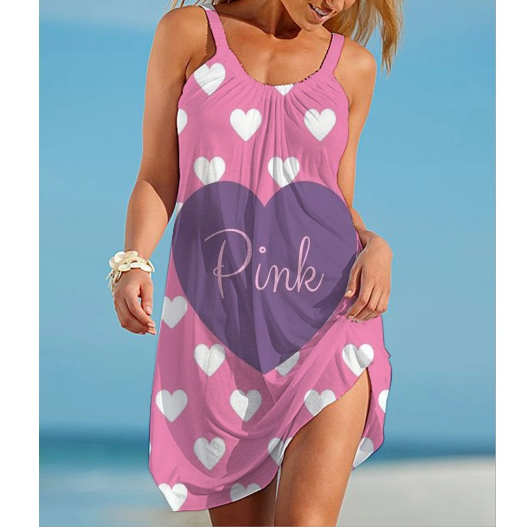 

Women's Summer Casual Loose Suspender Skirt Women's Sexy Beach Skirt