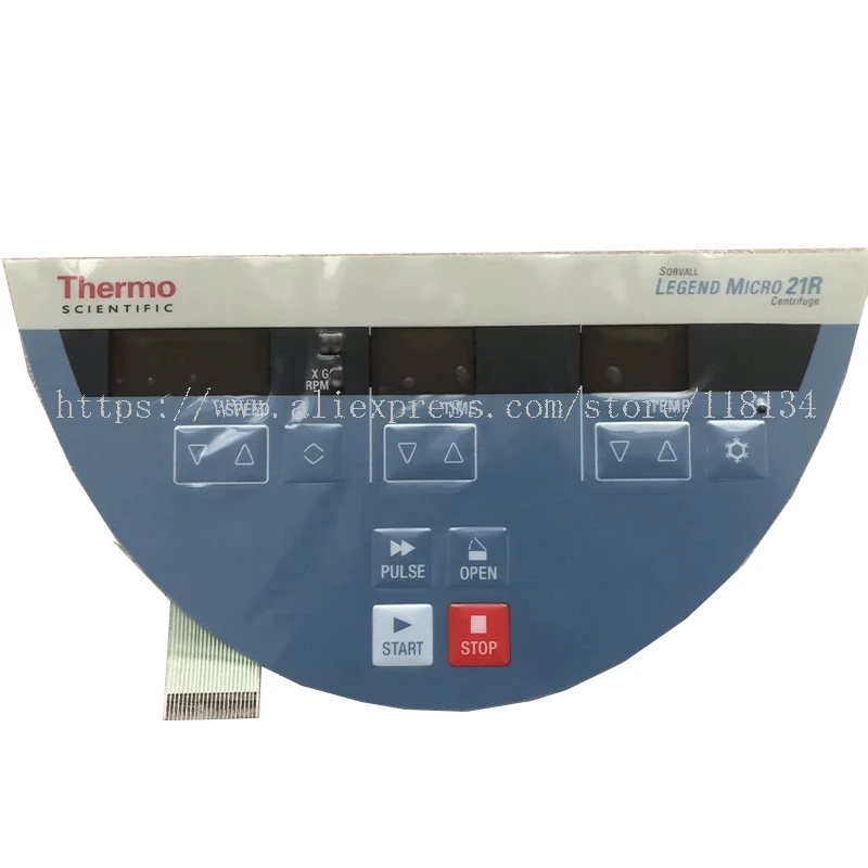 New Compatible Replacement Touch Membrane Keypad For Thermo Legend MICRO 21R Centrifuge switch panel