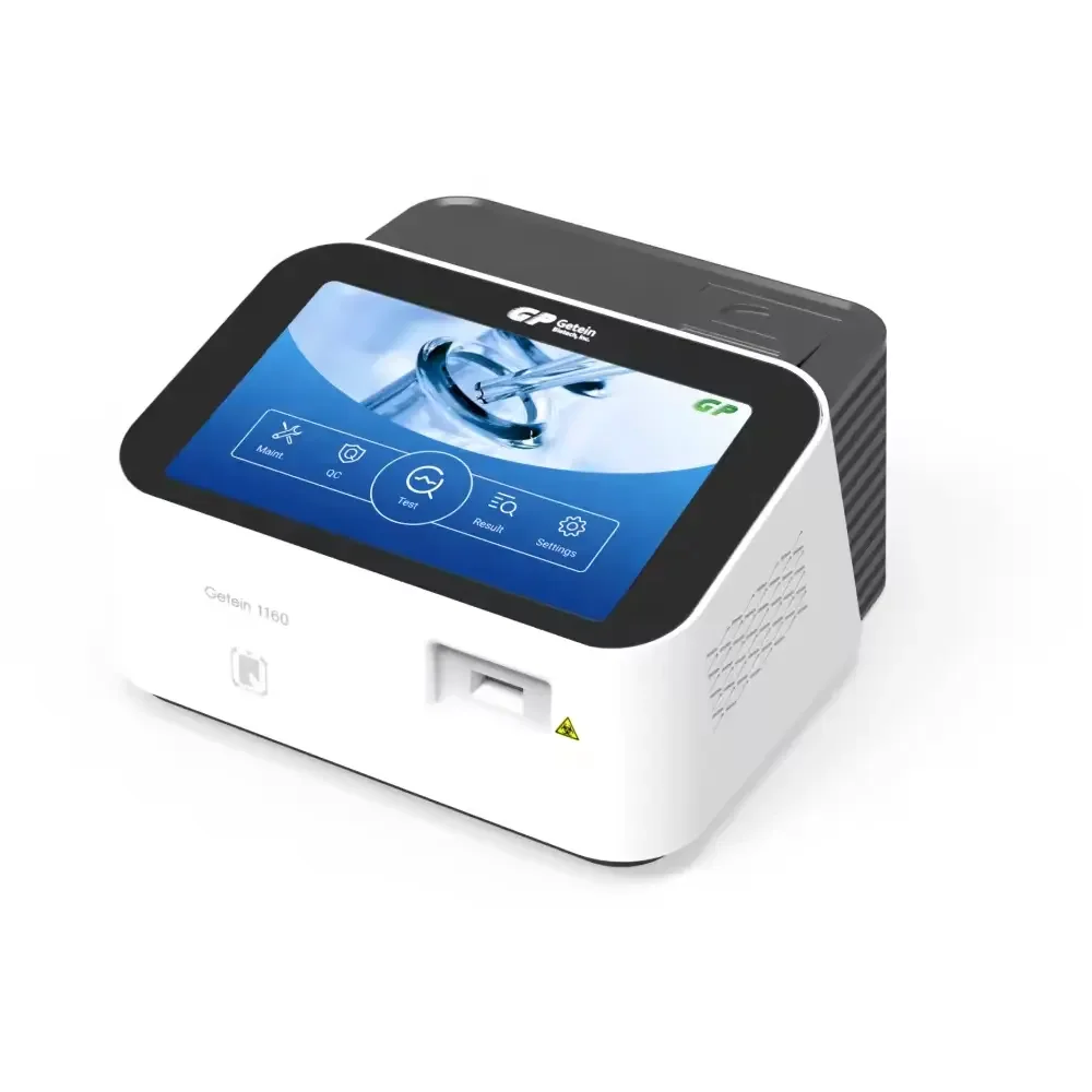 Фото Портативный диагностический анализатор Getein Biotech 1160 POCT, анализатор CBC, анализатор иммунофлуоресцентного анализа №1