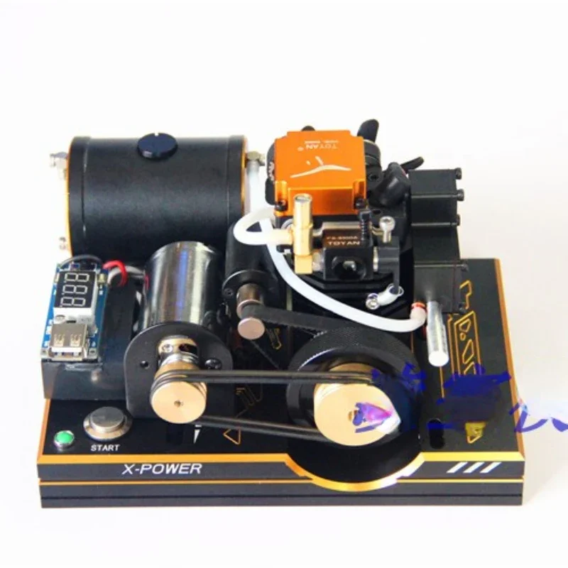 Миниатюрный четырехтактный бензиновый метанольный генератор постоянного тока 12