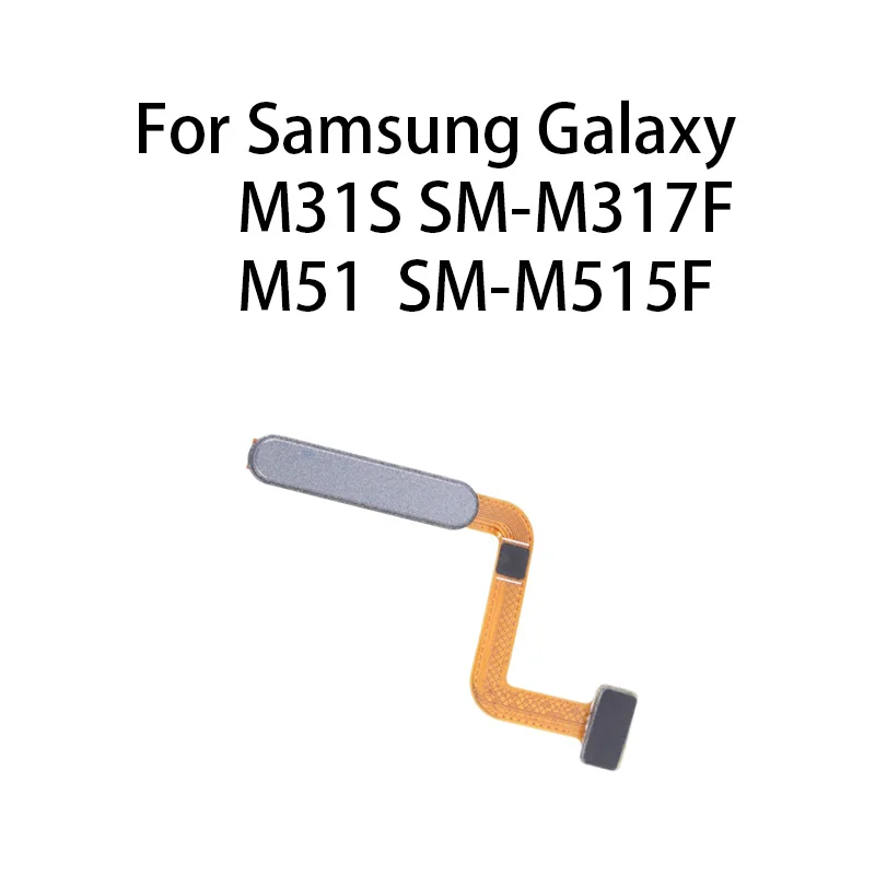 Главная Кнопка Датчик отпечатков пальцев гибкий кабель для Samsung Galaxy M31S/M51 SM-M317F