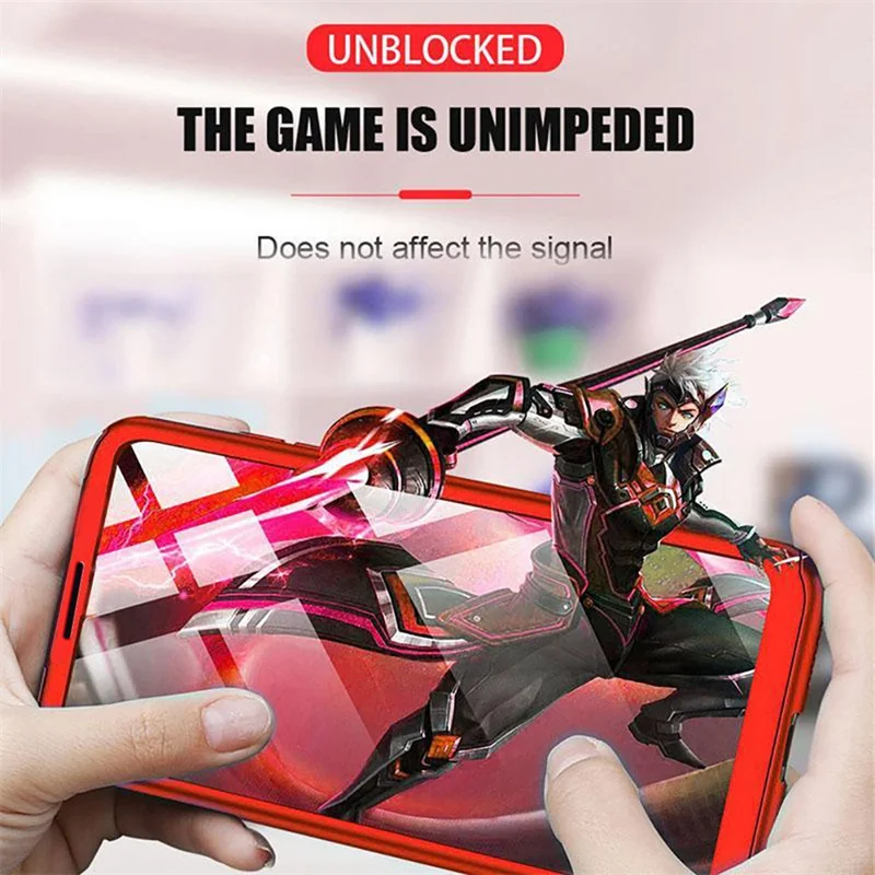 Защитный чехол с полным покрытием 360 градусов для Xiaomi Redmi Note 11 10 9 8 7 6 5 Pro 11S 10S 9S 8T 5A 4X