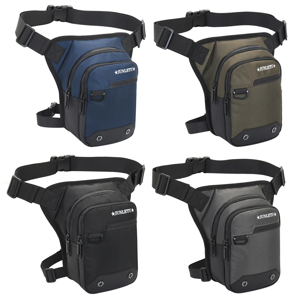 

Waterproof Motorcycle Waist Leg Bag Men's Drop Leg Bags Luggage Outdoor Casual Hip Fanny Pack Bag Tactical Travel Phone Purse