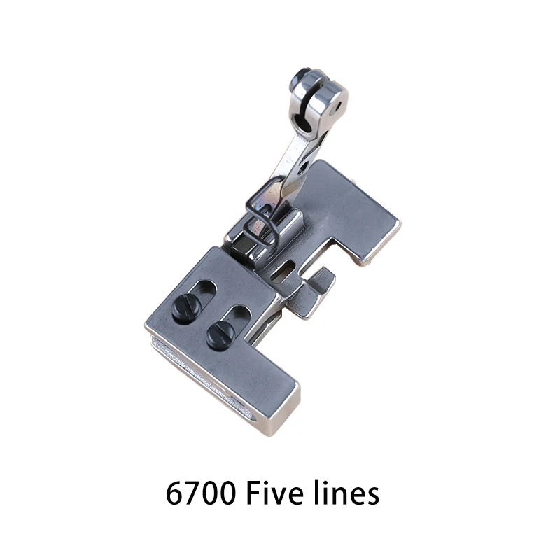 5-ниточная оверлочная машина плиссированная морщинистая прижимная лапка для Siruba