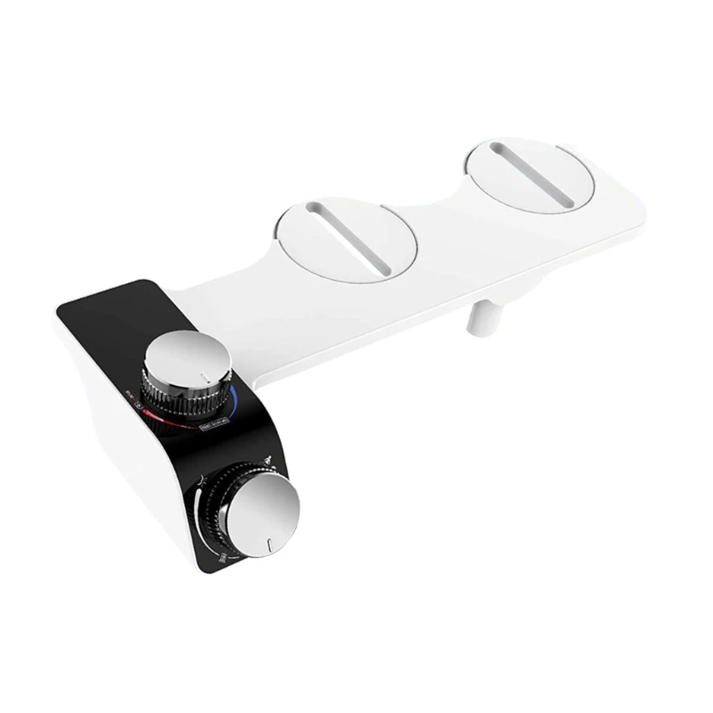 

652F Upgraded Your Bathroom Experience with ToiletS Lids Cold and Hot Double No Electricity Needed for Bathroom