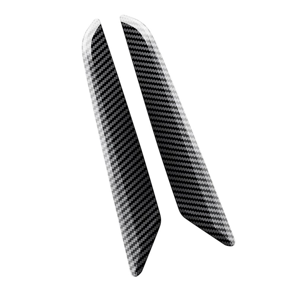 

2 шт., накладки на внутреннюю дверную ручку автомобиля из углеродного волокна для 2021 2022 RHD