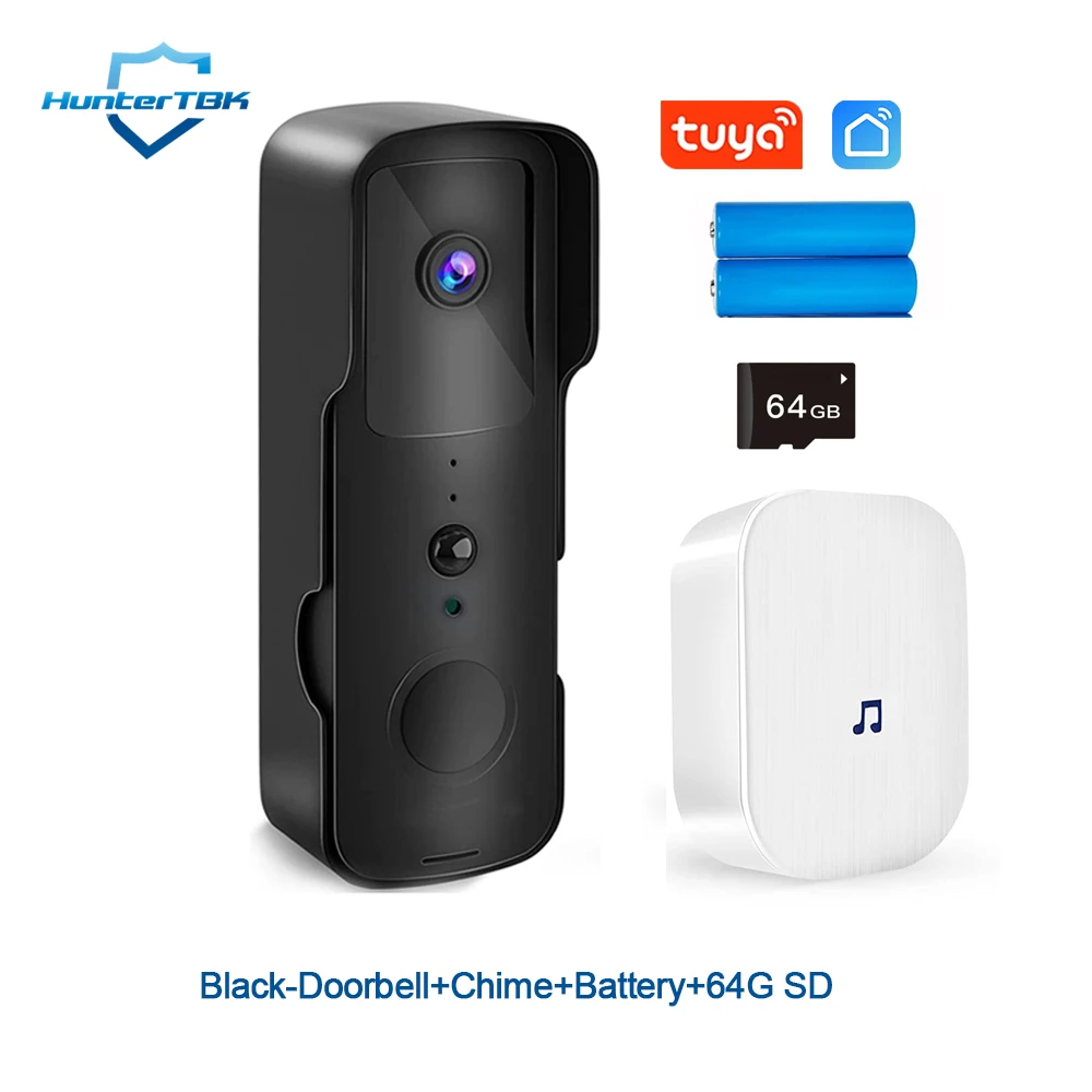 

Беспроводной дверной звонок HunterTBK 1080P