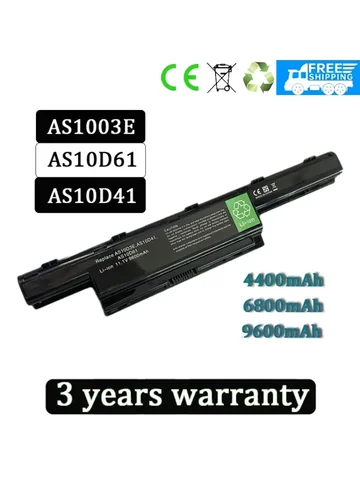 Аккумулятор для Acer Aspire AS10D31 AS10D81 V3-571G V3-771g AS10D51 AS10D61 AS10D71 AS10D75 5741 5742 5750 5551G 5560G 5741G 5750G