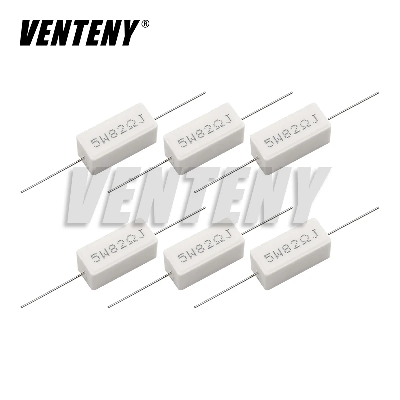 10 шт. 5 Вт 5% цементный резистор сопротивление мощности 0 1 ~ К 1R 5R 10R 100R 22 33 2 8 15 20 25 30 100