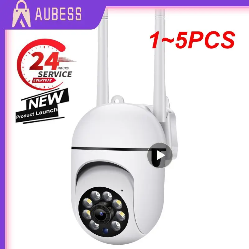 

1~5PCS Security Camera 2.4G WIFI Camera Outdoor PTZ Speed Wireless IP Camera CCTV 4X Digital Zoom Audio Network Surveillance CAM