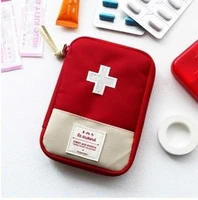 portable medicine bag first aid kit medical emergency kits organizer outdoor household medicine pill storage bag
