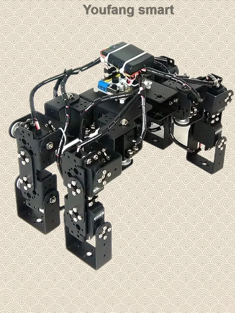 12 DOF четвероногий робот Dog с сервоприводом коготь бионические животные