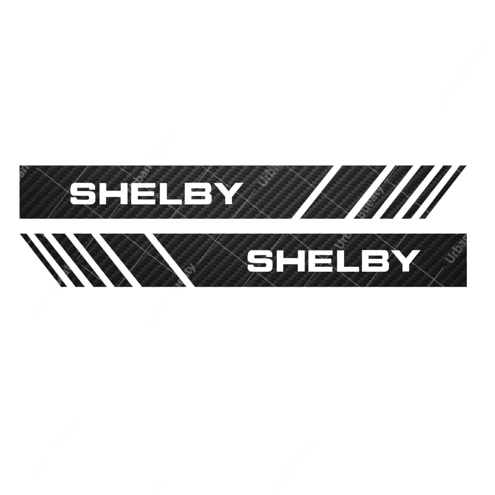 2 шт. виниловые наклейки на пленку для Ford Shelby 50-я годовщина Cobra CS6 CS8 GT SC GT350 GT500 Snake