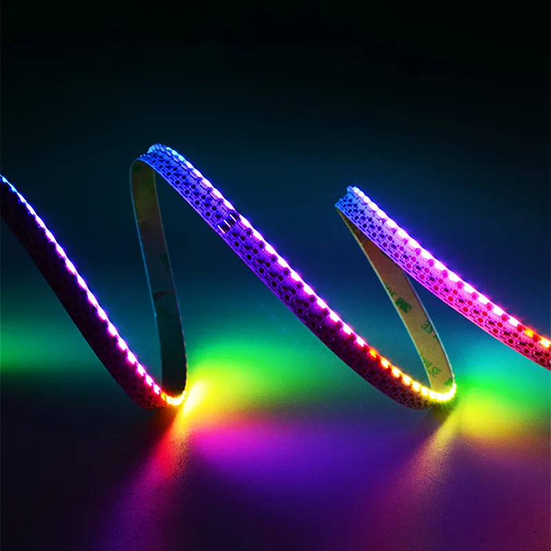 

Narrow PCB WS2812B Side Glow Pixel LED Strip SK6812 Dream Color LED Light Tape RGB 60 72 120 Leds/m 5mm 8mm Width 5m 5V 4020 SMD