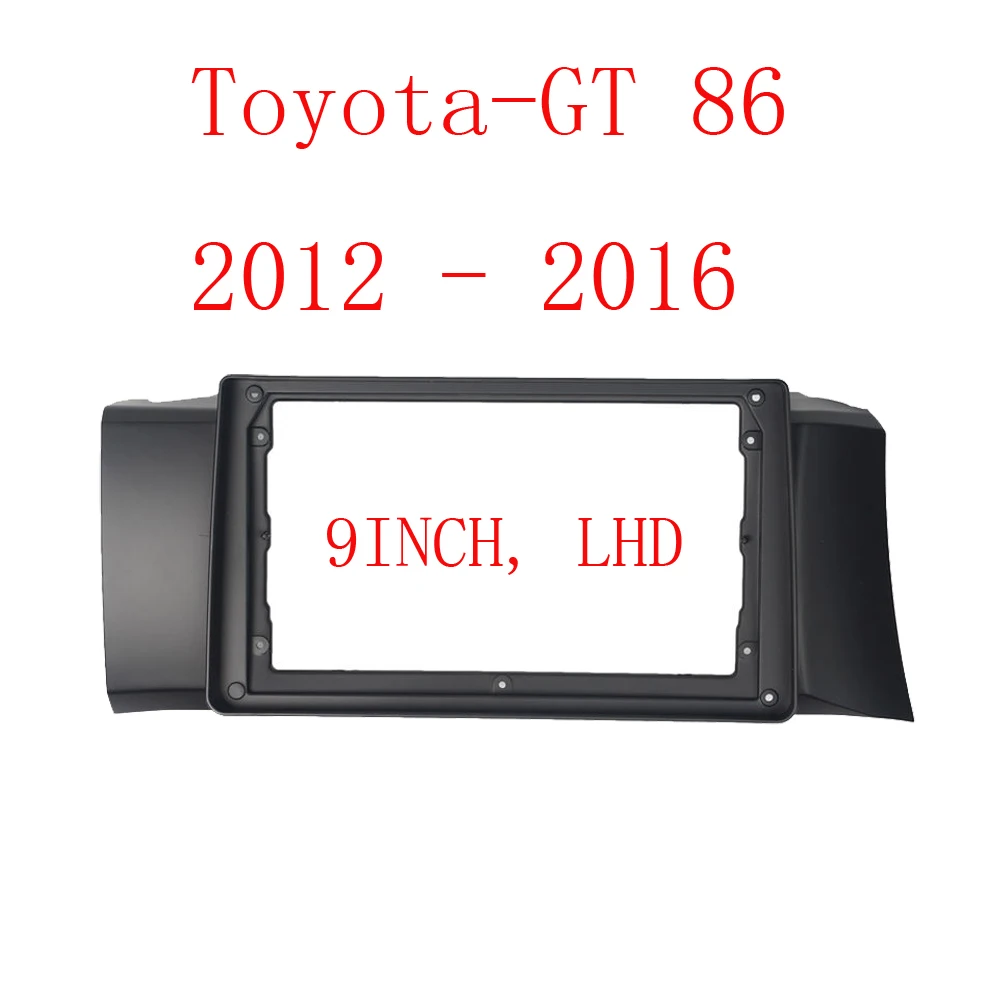 

9 INCH Double Din Car Radio Fascia Frame For Subaru BRZ/Scion FRS/Toyota-GT 86 2012 - 2016 Canbus Cable Trim Dashboard Panel Kit
