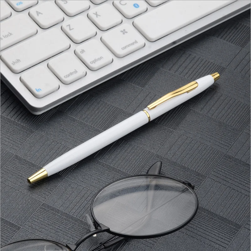

1Pcs Business Simple Ballpoint Pen Personalized Custom Pens Student School Teacher Gift Pen Office Supplies Stationery Wholesale