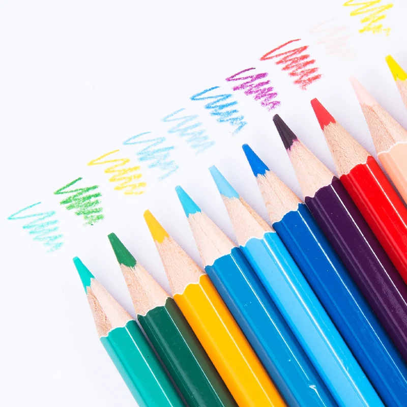 

Deli Lapis De Cor Pushable Color Pencil Lapices De Colores Profesionales Dibujo Water Soluble Colored Pencil Replaceable Core