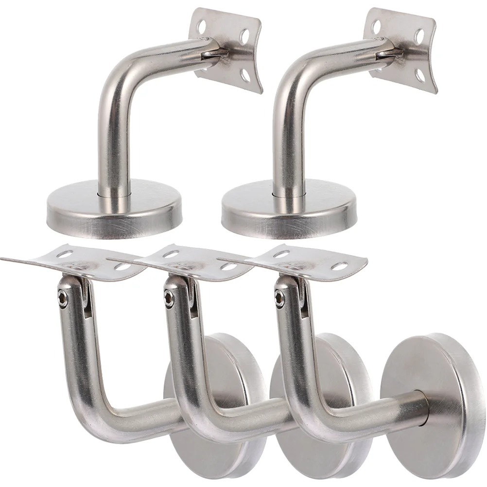 

Staircase Handrail Bracket Railing Support Banister Brackets Stainless Steel Column Holders Supports Shelf