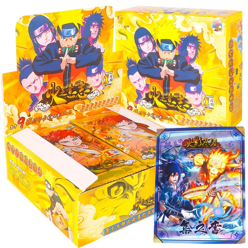 Коллекционные карты Наруто 2022 удзумаки и Учиха Саске Haruno Сакура Какаси TCG