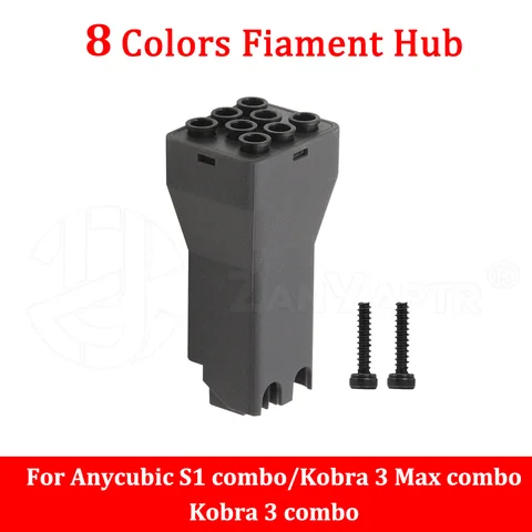 8-цветная петля Filament Hub для ANYCUBIC KOBRA 3/3 MAX/S1 PRO