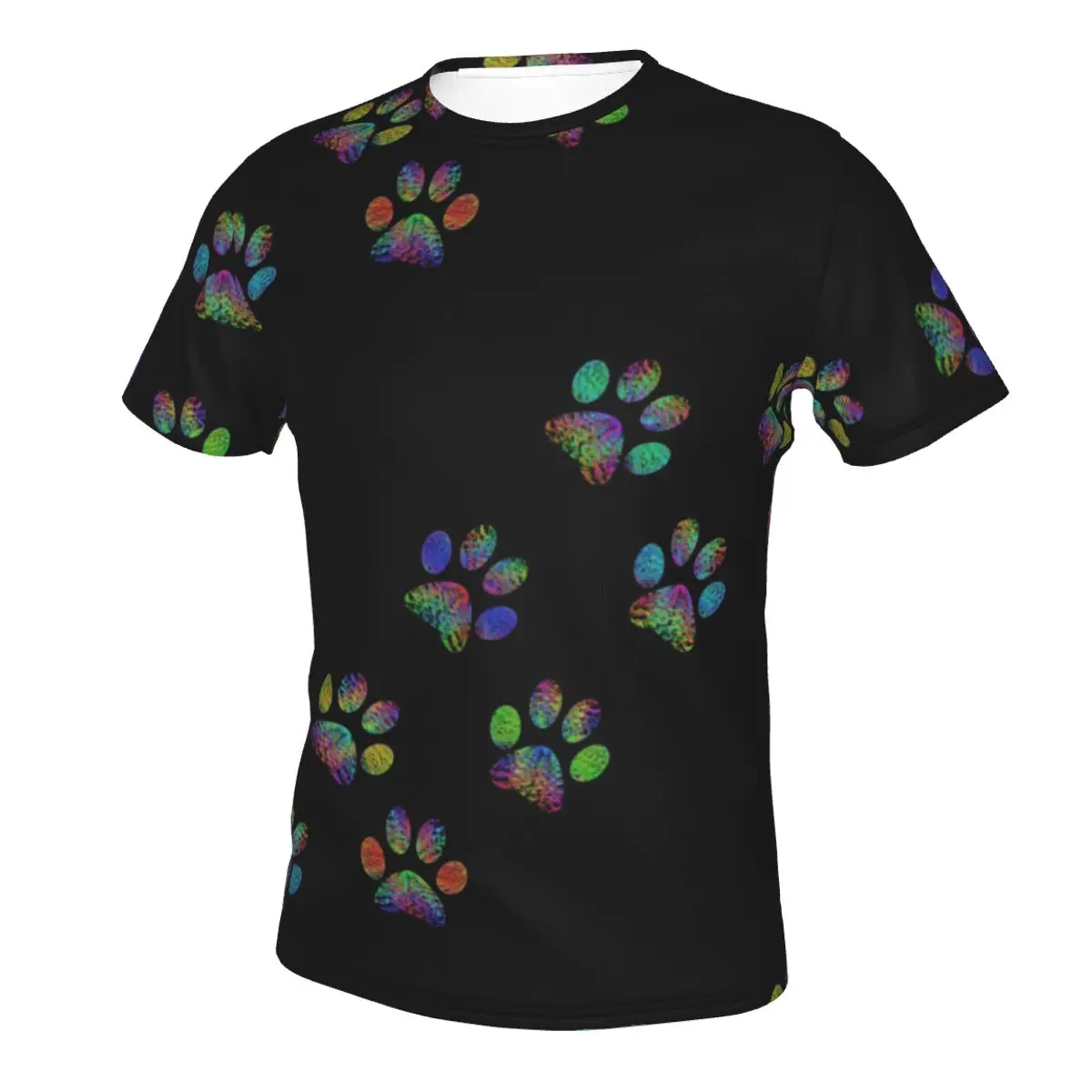 

Футболка мужская с принтом «Собачья лапа»