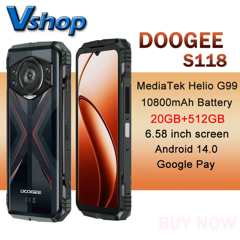 Смартфон Doogee S118 8/512ГБ global
