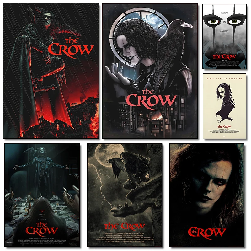 Картина на холсте &quotВорона Ретро&quot