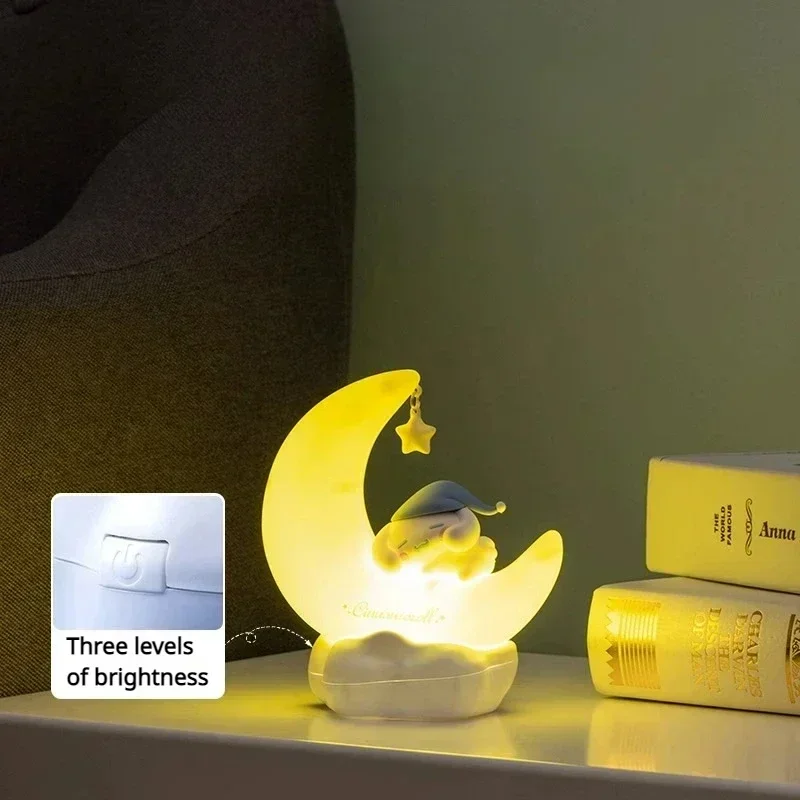 MINISO подлинная прикроватная лампа Sanrio Sweet Dream Pochacoo Kuromi анимация мягкий теплый свет