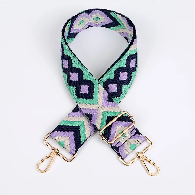 

Радужный ремень для женской сумки, мессенджер на ремне, регулируемый широкий ремешок, аксессуары для сумки с ручкой