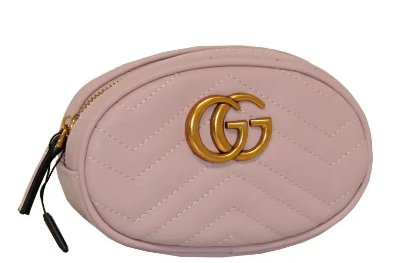 Сумка женская на пояс розовая G 9872-5