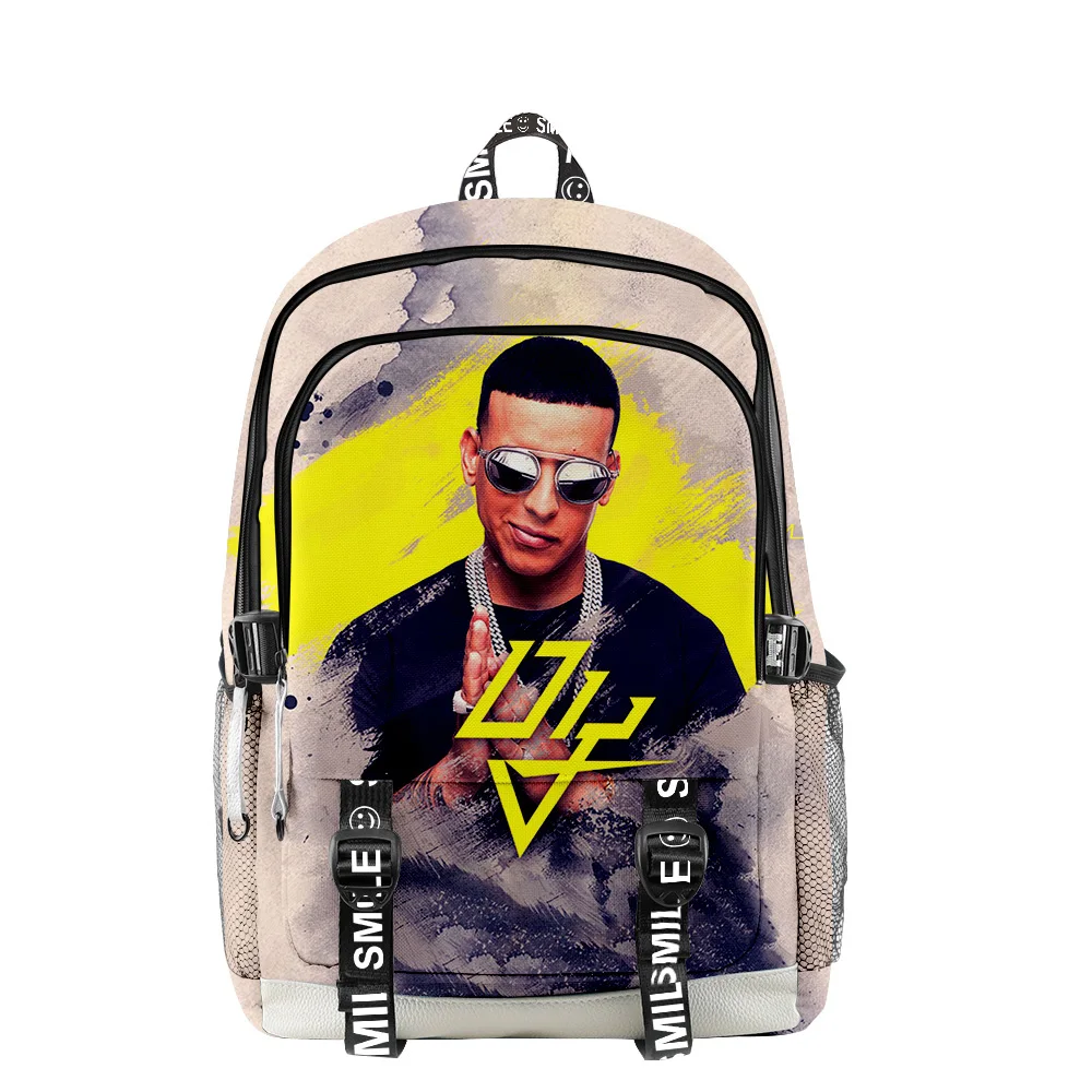 

Harajuku Tas Modis Ransel Cosplay Pak Ritsleting DAD Yankee Tas Travel Kain Oxford Tas Buku хип-хоп