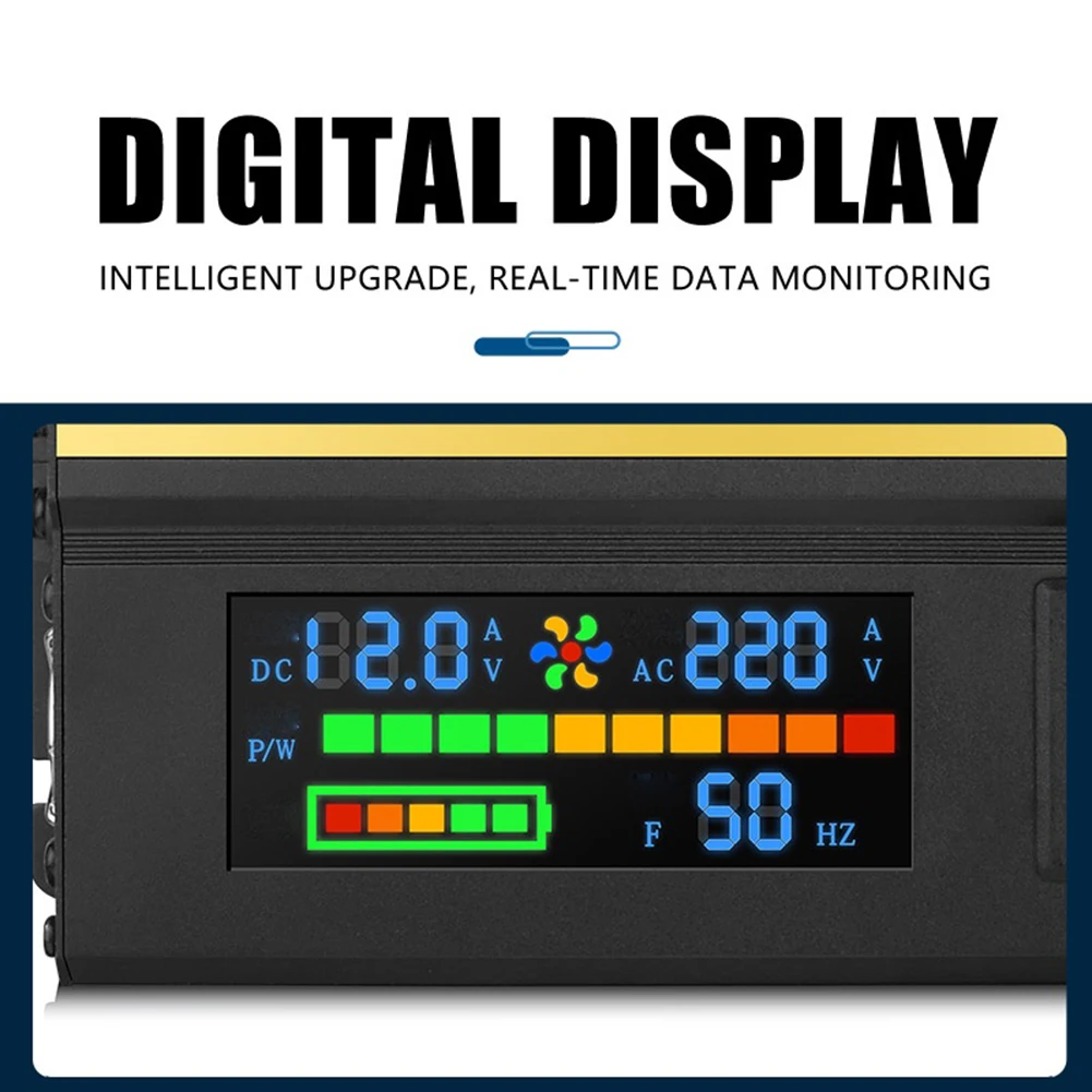 

Автомобильный инвертор, инвертор солнечной батареи 12 В/24 В-220 В 5000 Вт, инвертор синусоидальной волны высокой мощности, аксессуары для замены