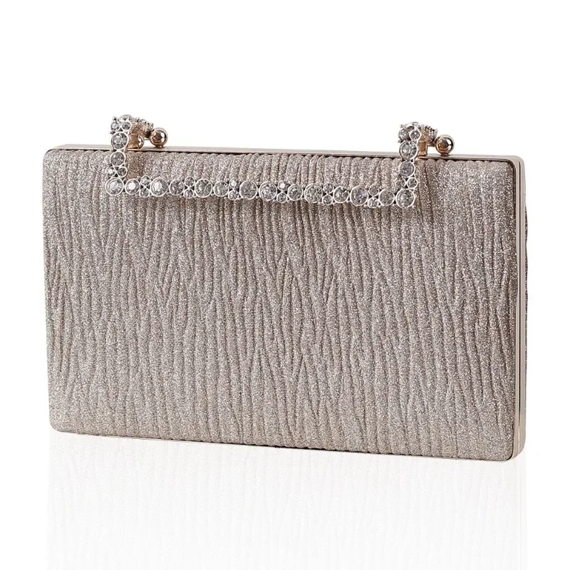 Женские плиссированные ручные сумки женские элегантные официальные свадебные