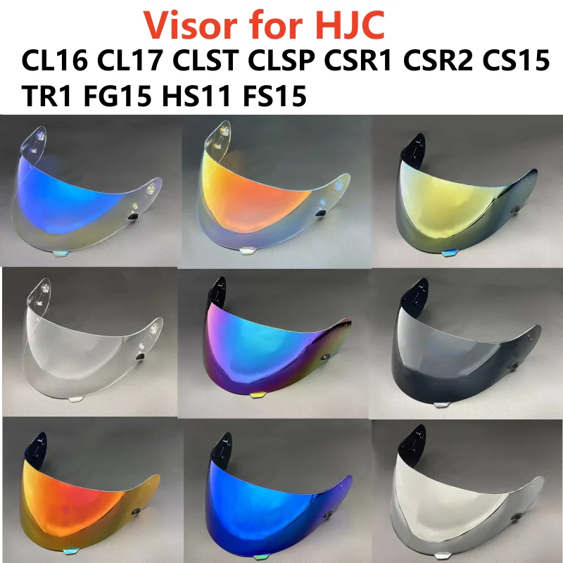 Enlarge Motorcycle Helmet Shield for HJC CL16 CL17 CLST CLSP CSR1 CSR2 CS15 TR1 FG15 HS11 FS15 Casco Moto Visor Lens Windshield
