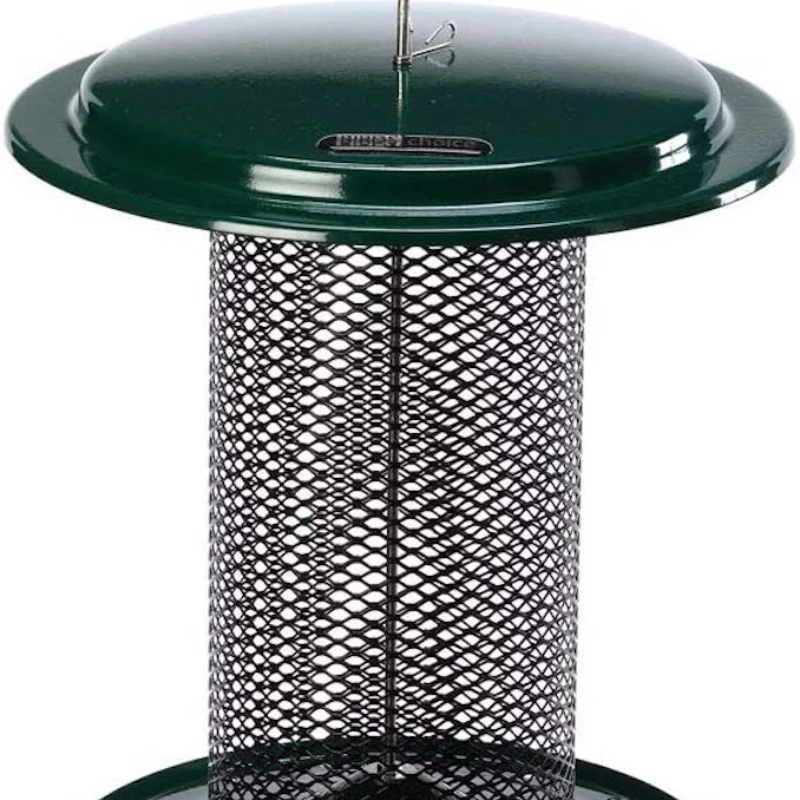 

SAF Safflower & Hulled Sunflower Feeder, Magnet Mesh Feeder, 3 Quarts, Green