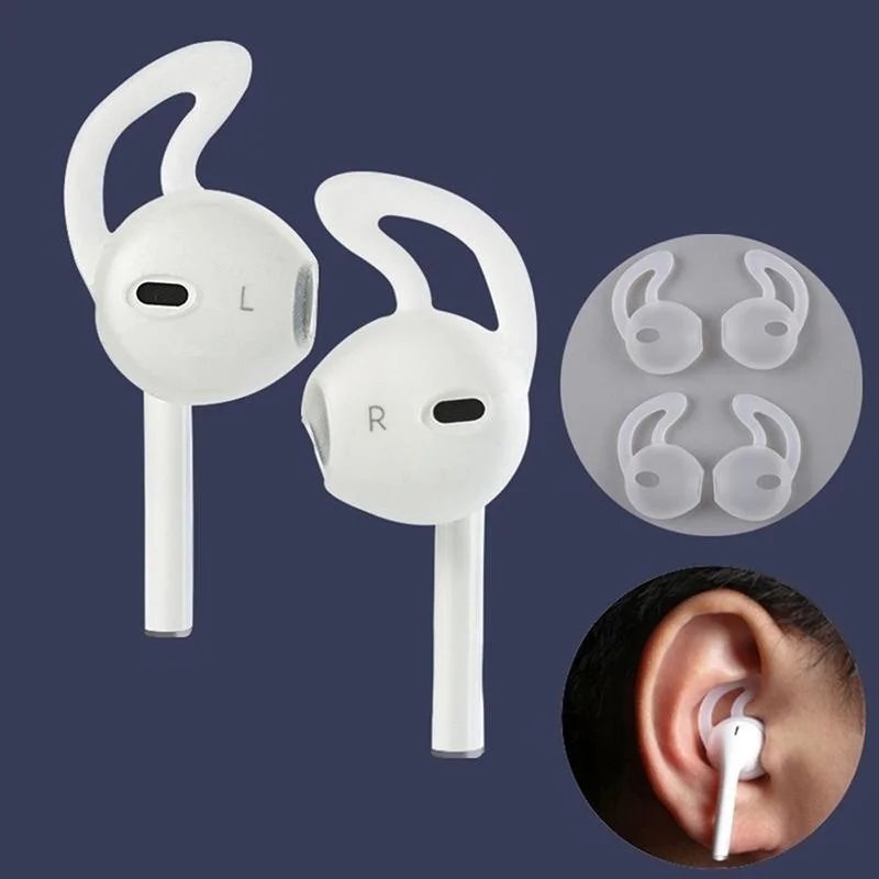 3 пары силиконовые насадки для наушников Apple Airpods 1 2 |