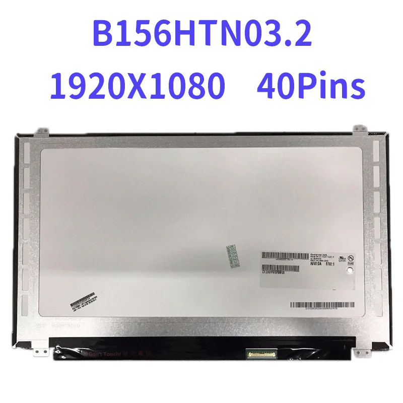 

Matrix for Laptop 15.6" LED Display LCD Screen B156HTN03.2 Glossy FHD 1920X1080 40Pin Replacement