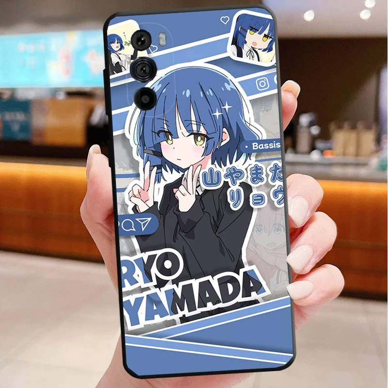 Чехол для Motorola Edge 60 50 40 Pro 60 50 40 30 Ultra Neo Fusion Moto G Play G Stylus G с изображением персонажа аниме Bochi The Rock Ryo Yamada (art.: 3920d89d993fe) - 3920d89d993fe