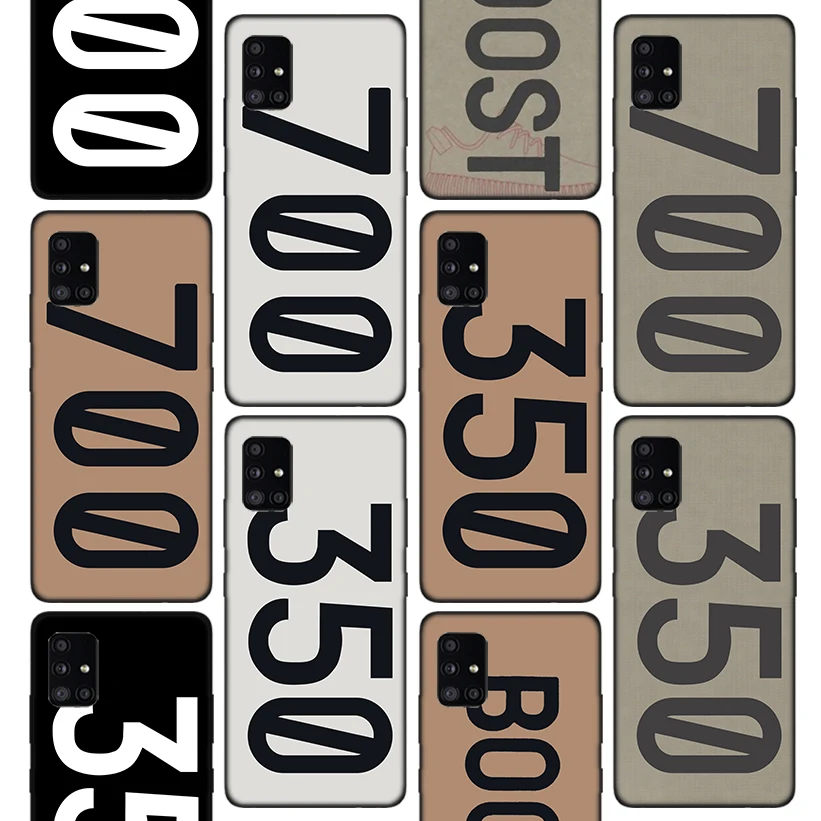 

350 700 Yeezy-Design Phone Case For Samsung Galaxy A51 A52 A71 A72 A42 A32 A22 A12 5G A02S A31 A21S M12 M21 M31S M32 Cover Coque