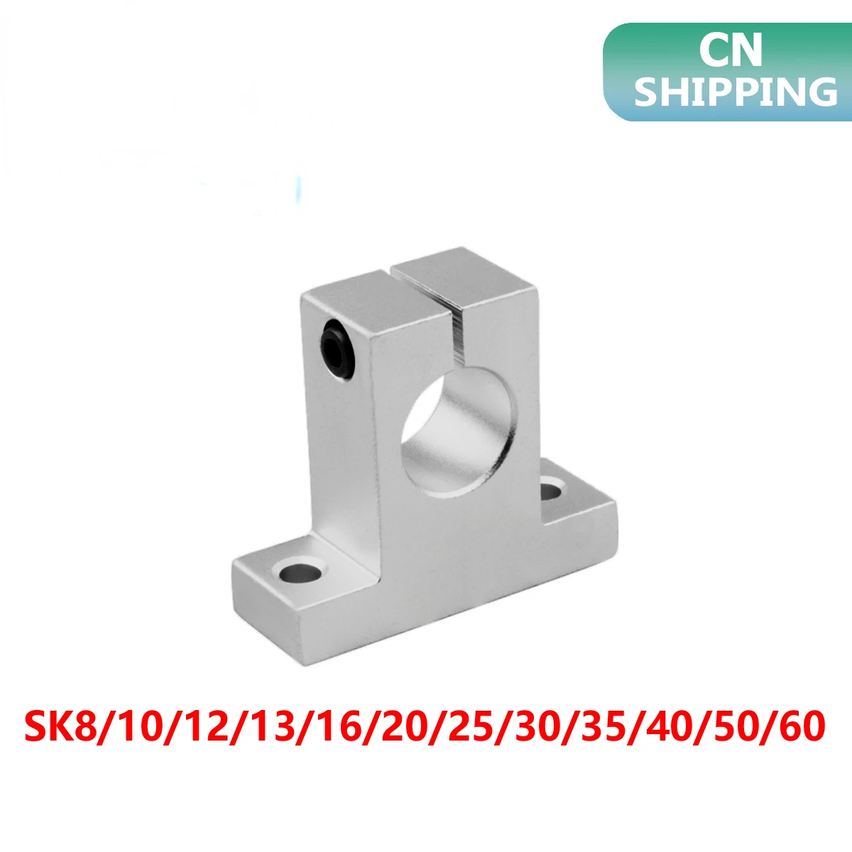 

Linear Bearing Rail Shaft Support SK SK8 SK10 SK12 SK13 SK16 SK20 SK25 SK30 SK35 SK40 SK50 SK60 for Optical Axis CNC XYZ Table