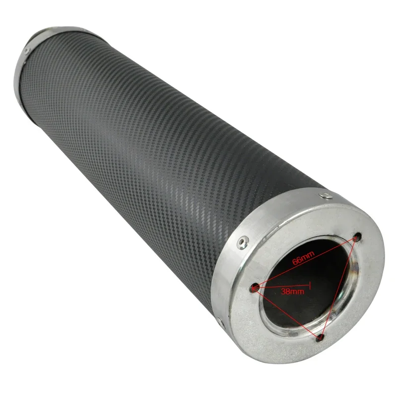Глушитель выхлопной трубы для мотоцикла 500*118 см глушитель Honda Yamaha Suzuki Kawasaki Тип ATV