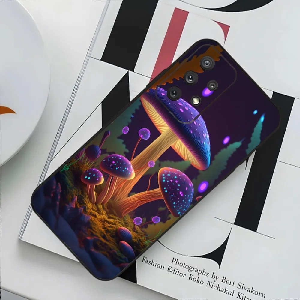 Чехол для телефона с психоделическими грибами Trippy Samsung Galaxy S24 S20 S21 S22 S23 Fe Lite Plus Ultra